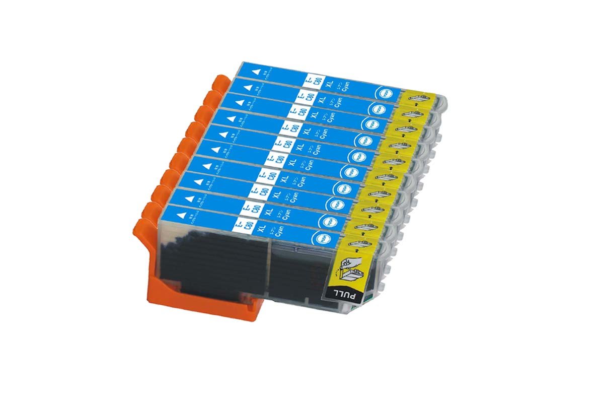 Amazon.co.jp: EPSON エプソン IC6CL80L 対応 ICC80L シアン
